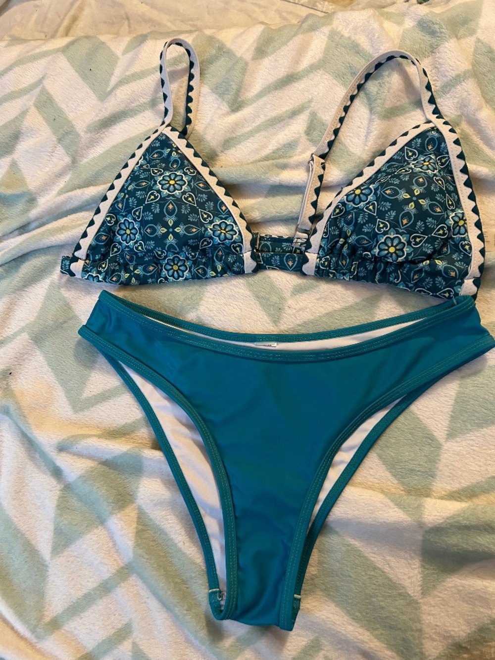 Victorias Secret Floral Bikini Swimwear Set